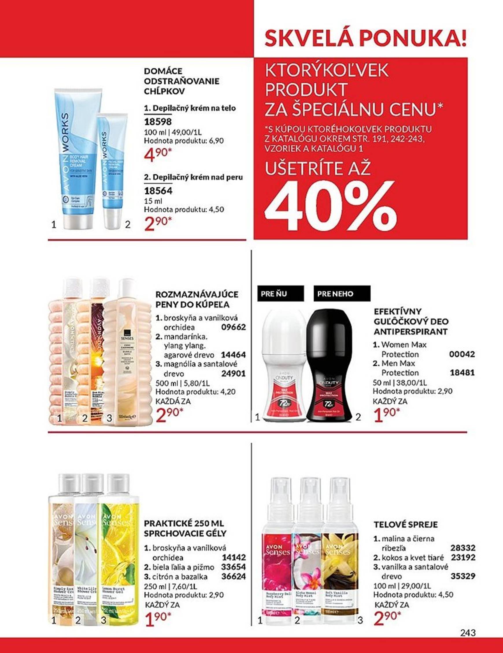 avon - Avon leták platný od 01.12. - 31.12. - page: 243