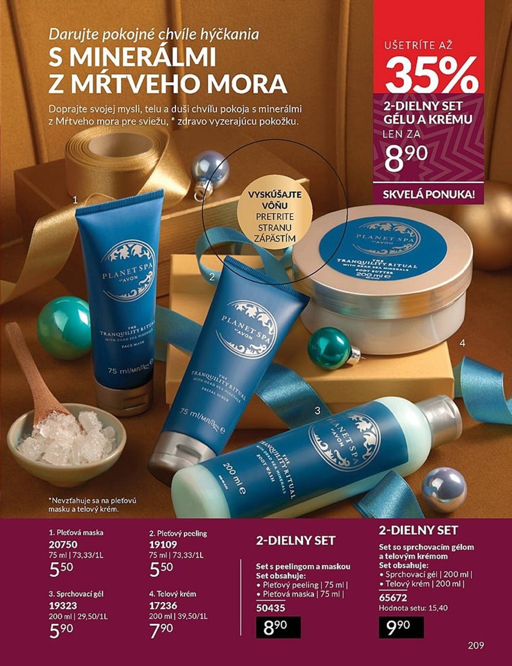 avon - Avon leták platný od 01.12. - 31.12. - page: 209