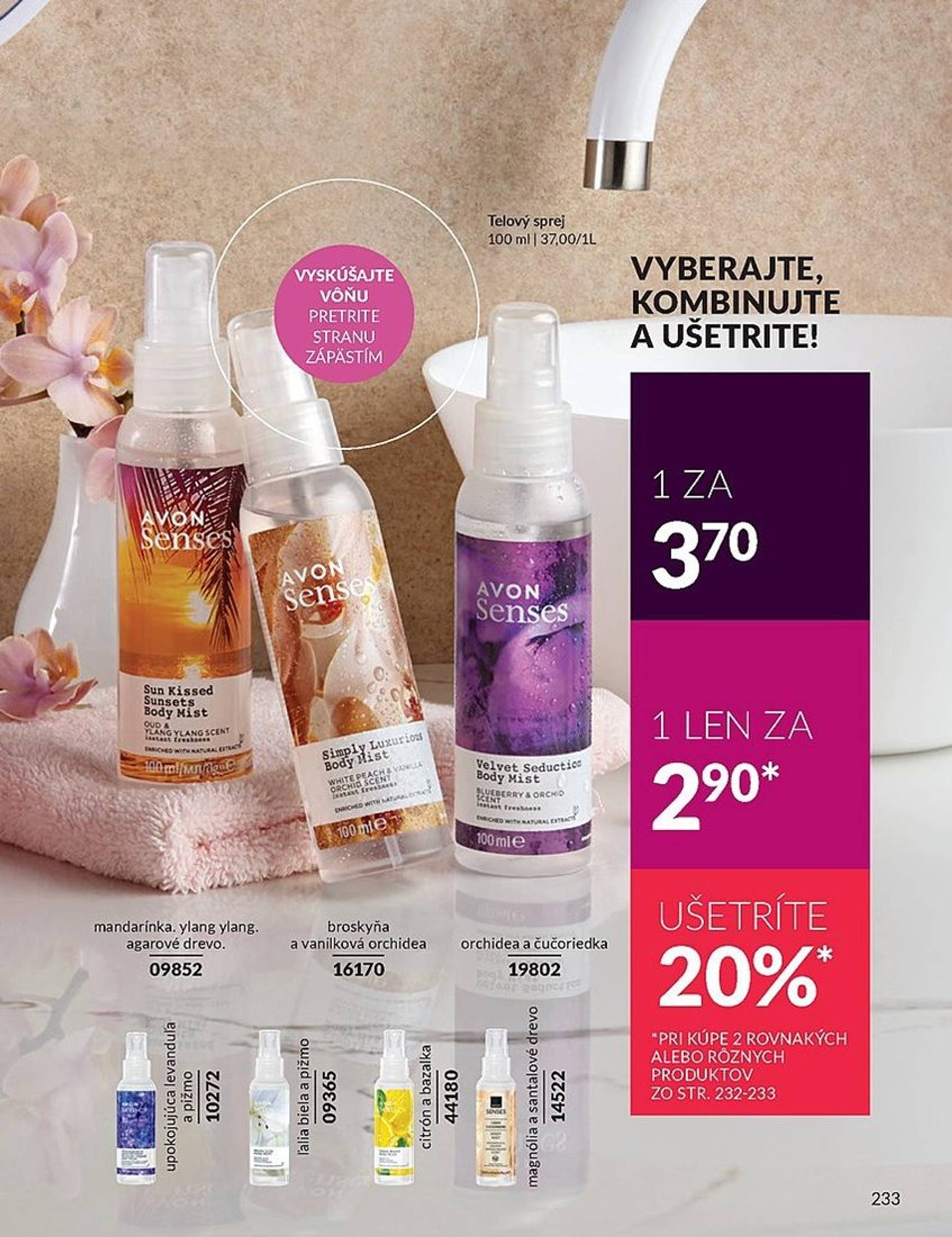 avon - Avon leták platný od 01.12. - 31.12. - page: 233