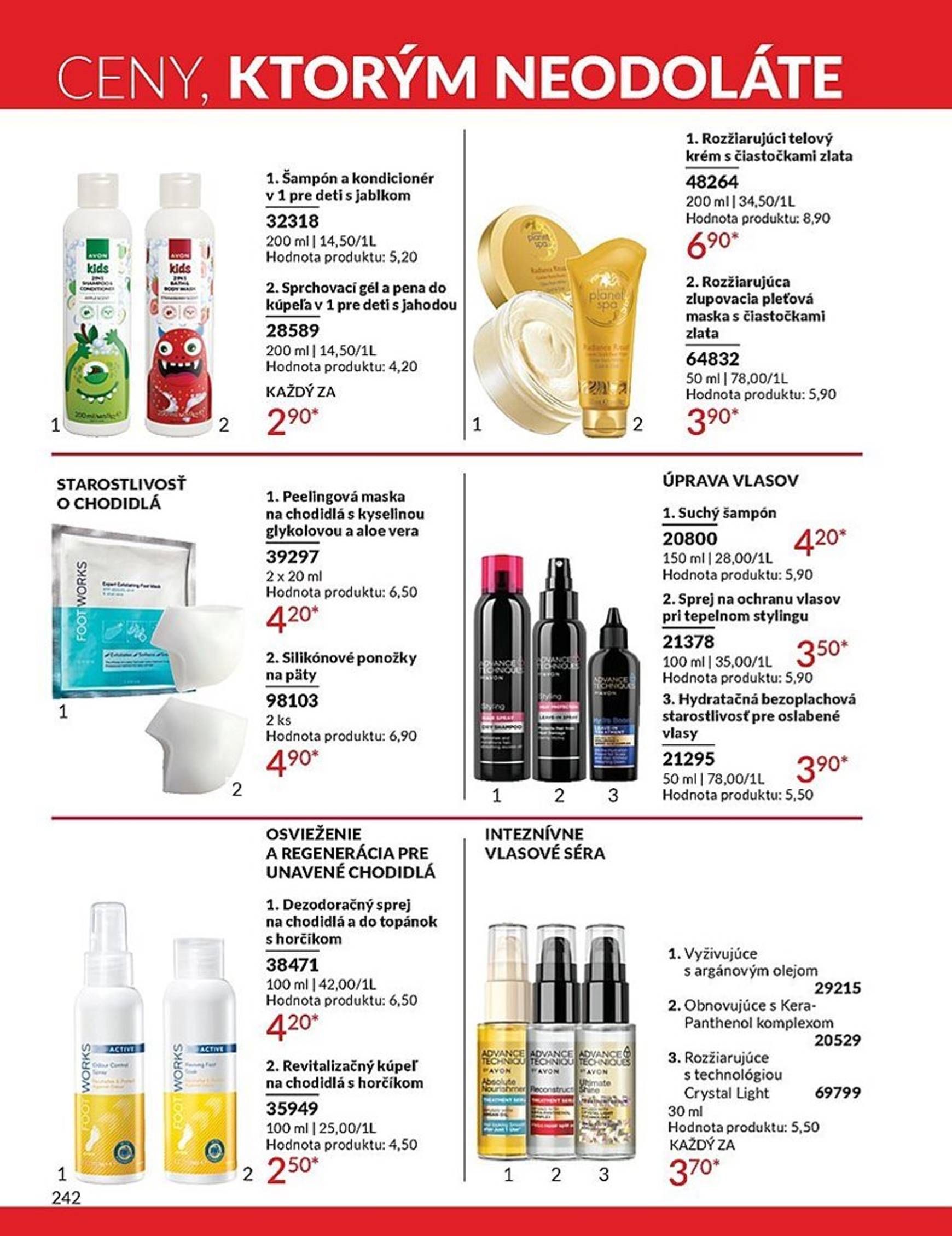 avon - Avon leták platný od 01.12. - 31.12. - page: 242