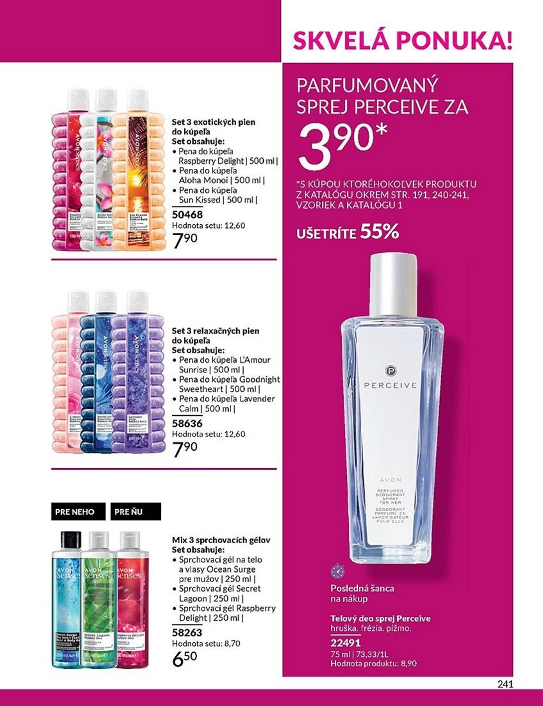 avon - Avon leták platný od 01.12. - 31.12. - page: 241