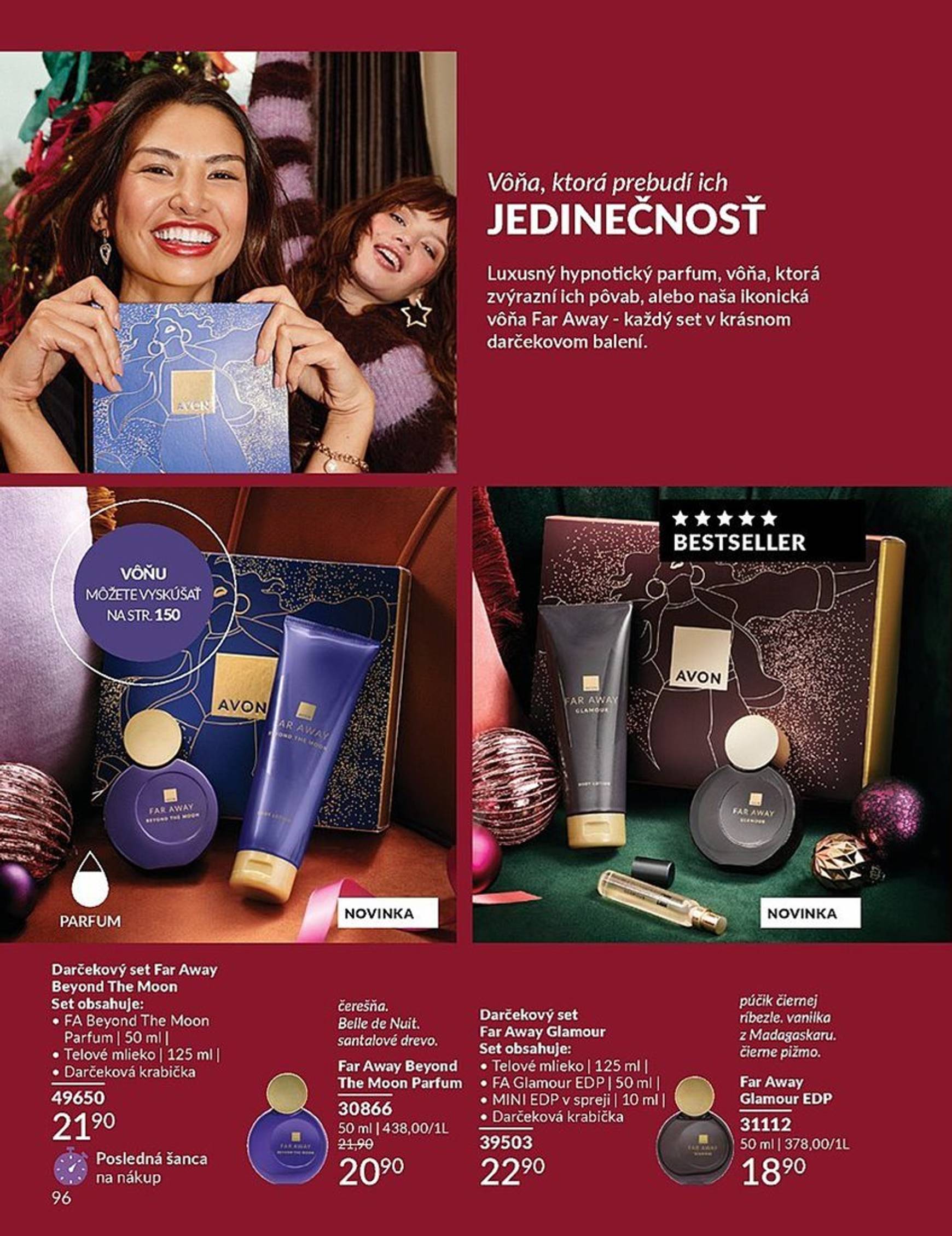 avon - Avon leták platný od 01.12. - 31.12. - page: 96