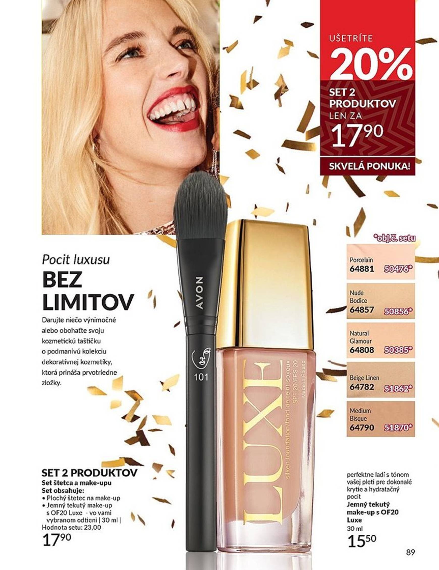 avon - Avon leták platný od 01.12. - 31.12. - page: 89