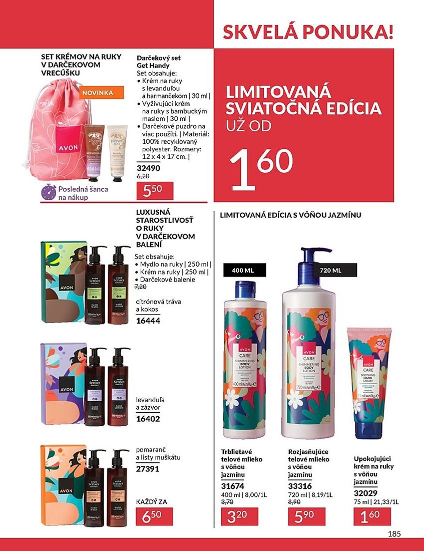 avon - Avon leták platný od 01.01. - 31.01. - page: 185