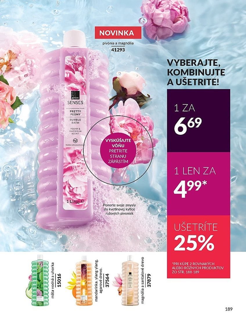 avon - Avon leták platný od 01.02. - 28.02. - page: 189