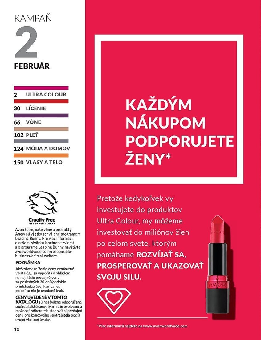 avon - Avon leták platný od 01.02. - 28.02. - page: 10