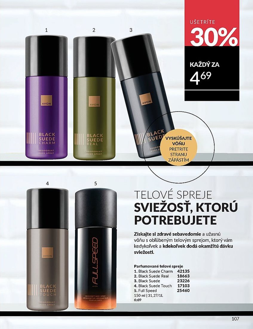 avon - Avon leták platný od 01.04. - 30.04. - page: 107 avon - Avon leták platný od 01.04. - 30.04. - page: 107