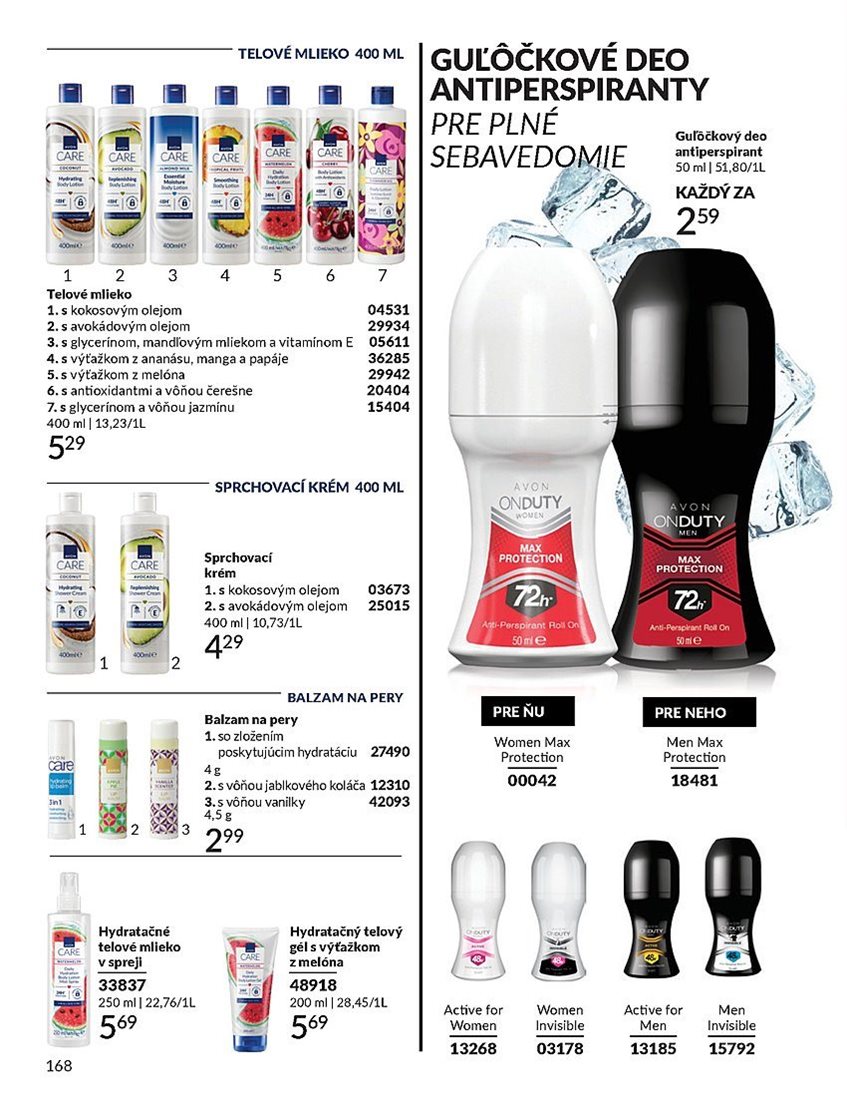 avon - Avon leták platný od 01.06. - 30.06. - page: 168 avon - Avon leták platný od 01.06. - 30.06. - page: 168