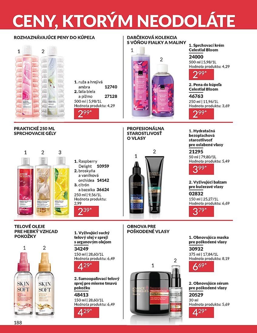 avon - Avon leták platný od 01.06. - 30.06. - page: 188 avon - Avon leták platný od 01.06. - 30.06. - page: 188