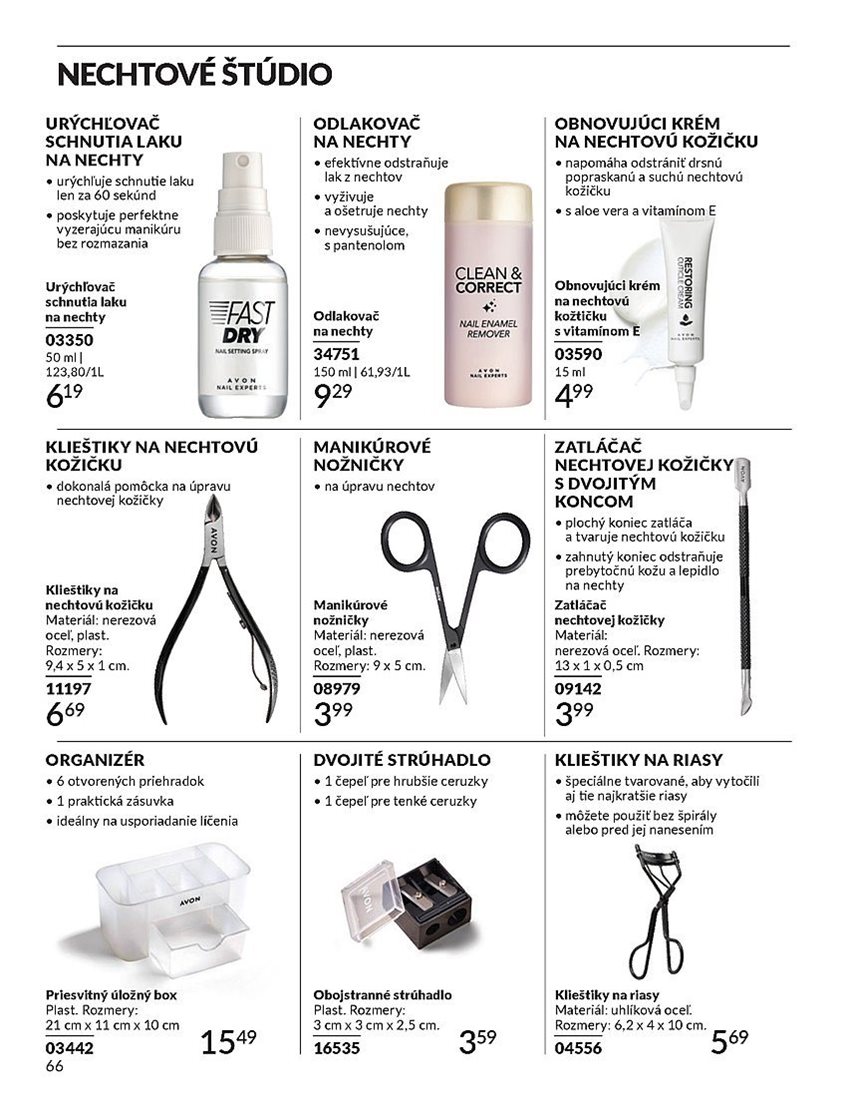 avon - Leták Avon platný od 01.07. do 31.07. - page: 66 avon - Leták Avon platný od 01.07. do 31.07. - page: 66