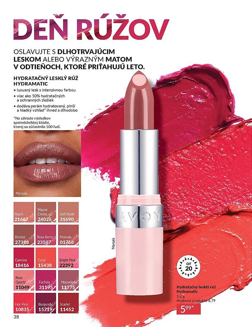 avon - Leták Avon platný od 01.07. do 31.07. - page: 38 avon - Leták Avon platný od 01.07. do 31.07. - page: 38