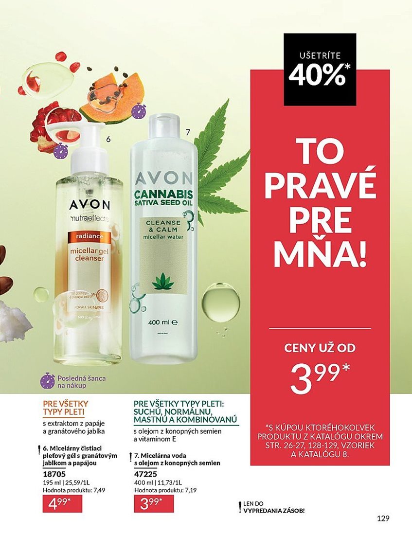 avon - Leták Avon platný od 01.07. do 31.07. - page: 129 avon - Leták Avon platný od 01.07. do 31.07. - page: 129