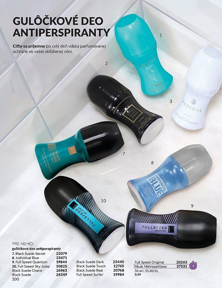 avon - Leták Avon platný od 01.07. do 31.07. - page: 100 avon - Leták Avon platný od 01.07. do 31.07. - page: 100
