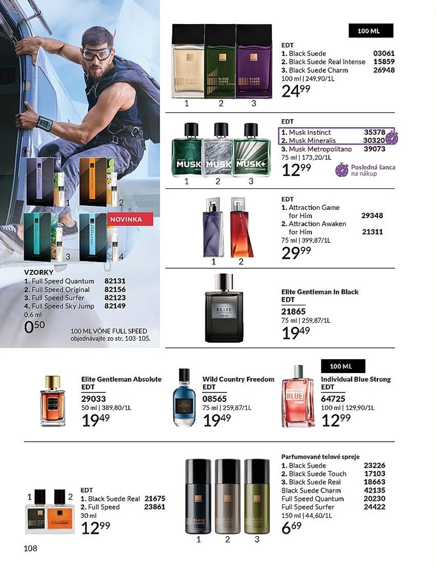 avon - Leták Avon platný od 01.07. do 31.07. - page: 108 avon - Leták Avon platný od 01.07. do 31.07. - page: 108