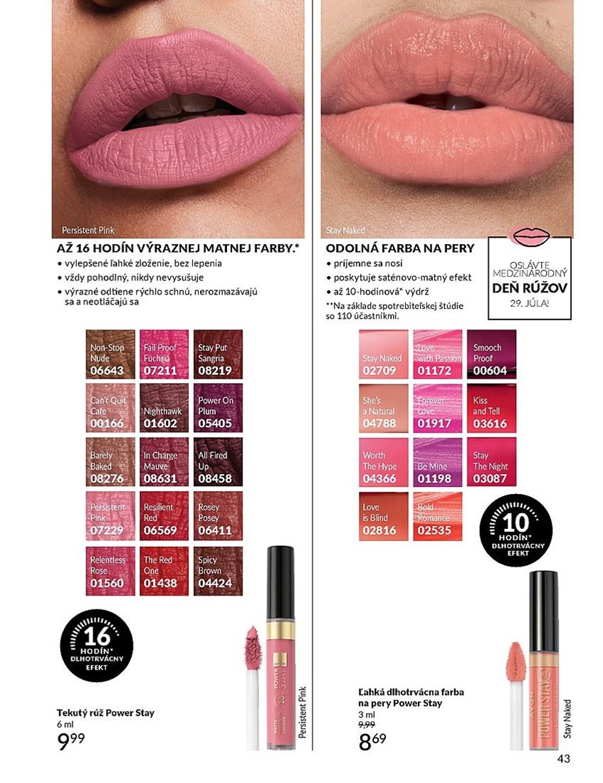avon - Leták Avon platný od 01.07. do 31.07. - page: 43 avon - Leták Avon platný od 01.07. do 31.07. - page: 43