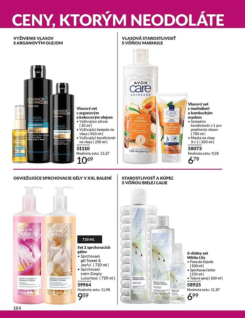 avon - Leták Avon platný od 01.07. do 31.07. - page: 184 avon - Leták Avon platný od 01.07. do 31.07. - page: 184