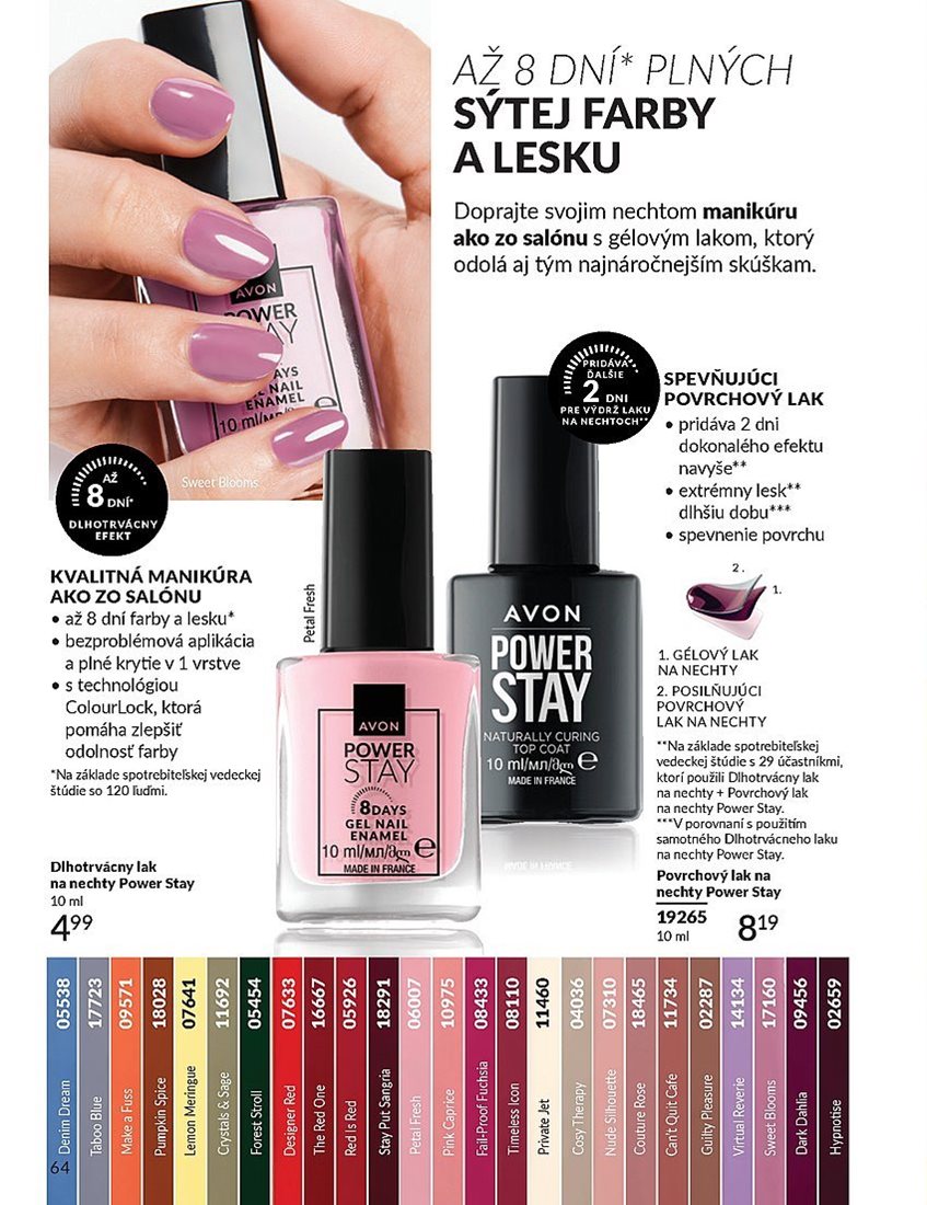 avon - Leták Avon platný od 01.07. do 31.07. - page: 64 avon - Leták Avon platný od 01.07. do 31.07. - page: 64