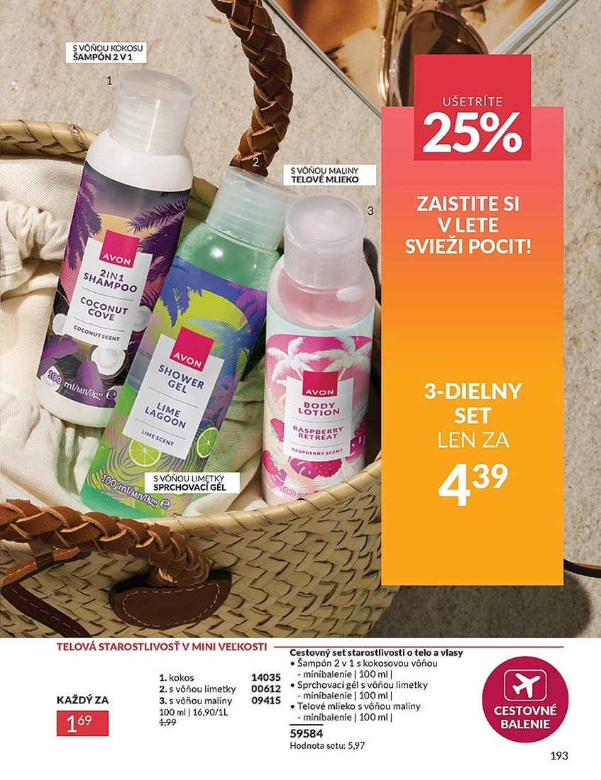 avon - Leták Avon platný od 01.07. do 31.07. - page: 193 avon - Leták Avon platný od 01.07. do 31.07. - page: 193