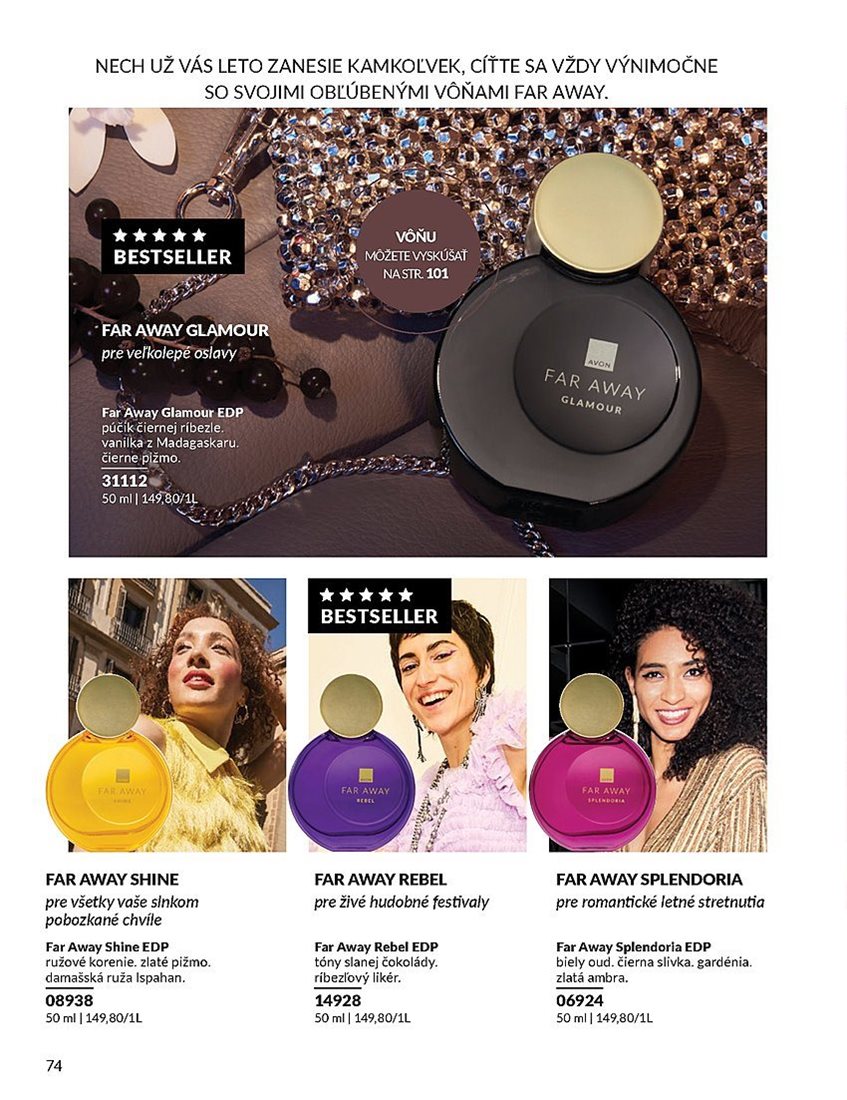 avon - Leták Avon platný od 01.07. do 31.07. - page: 74 avon - Leták Avon platný od 01.07. do 31.07. - page: 74