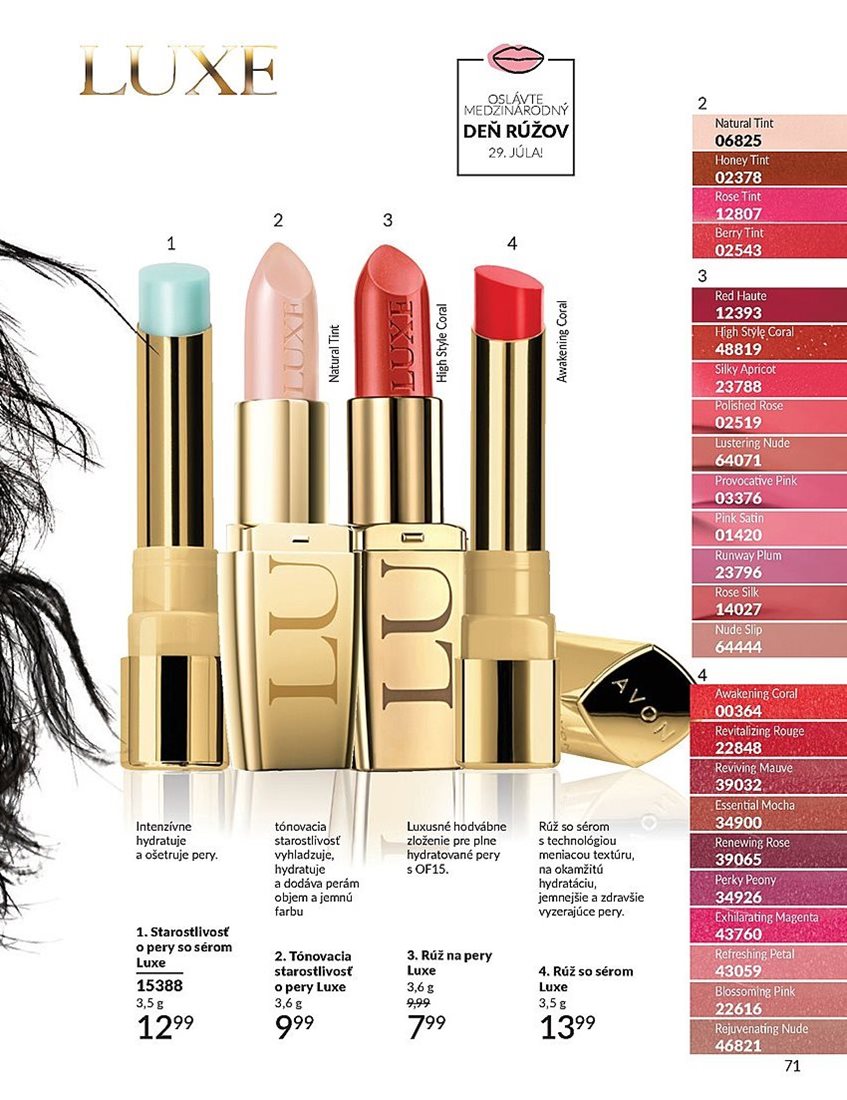 avon - Leták Avon platný od 01.07. do 31.07. - page: 71 avon - Leták Avon platný od 01.07. do 31.07. - page: 71