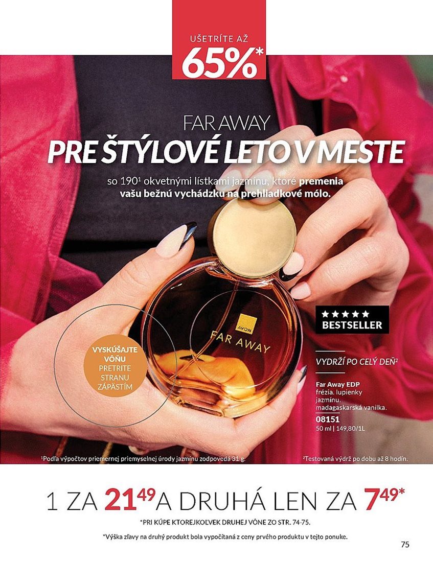 avon - Leták Avon platný od 01.07. do 31.07. - page: 75 avon - Leták Avon platný od 01.07. do 31.07. - page: 75