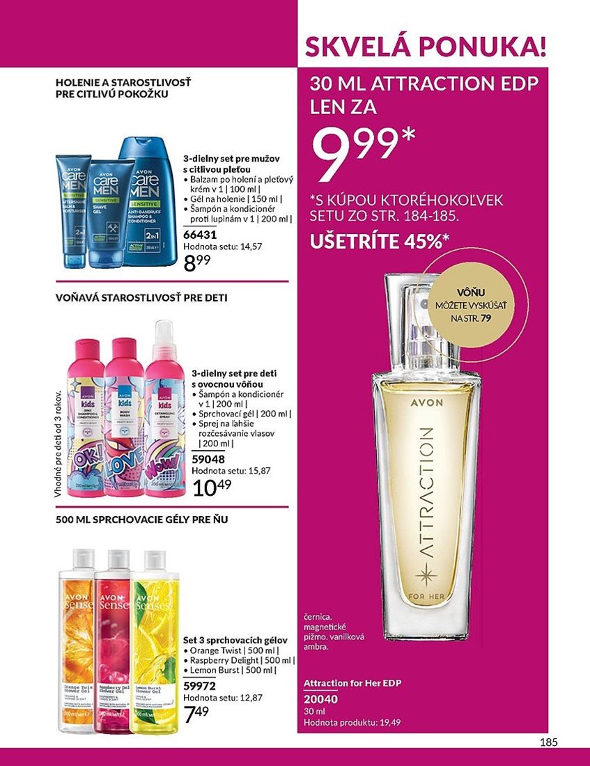 avon - Leták Avon platný od 01.07. do 31.07. - page: 185 avon - Leták Avon platný od 01.07. do 31.07. - page: 185