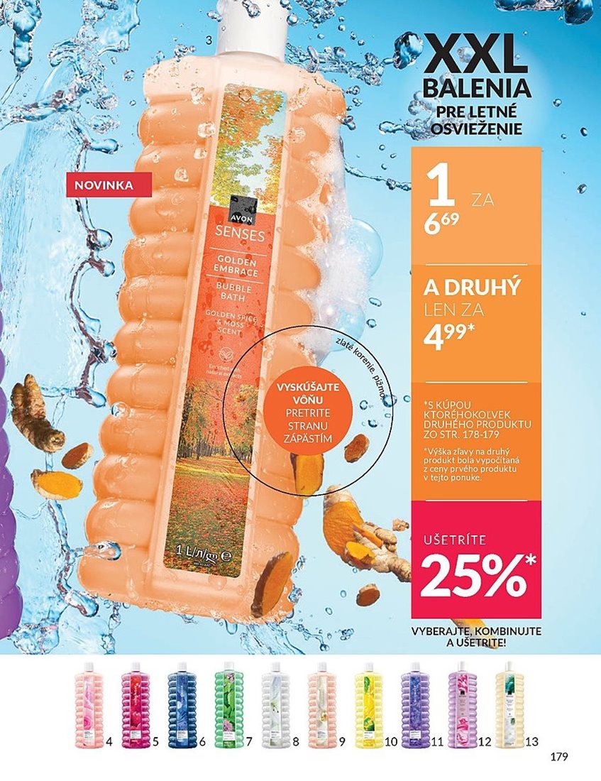 avon - Leták Avon platný od 01.08. do 31.08. - page: 179 avon - Leták Avon platný od 01.08. do 31.08. - page: 179