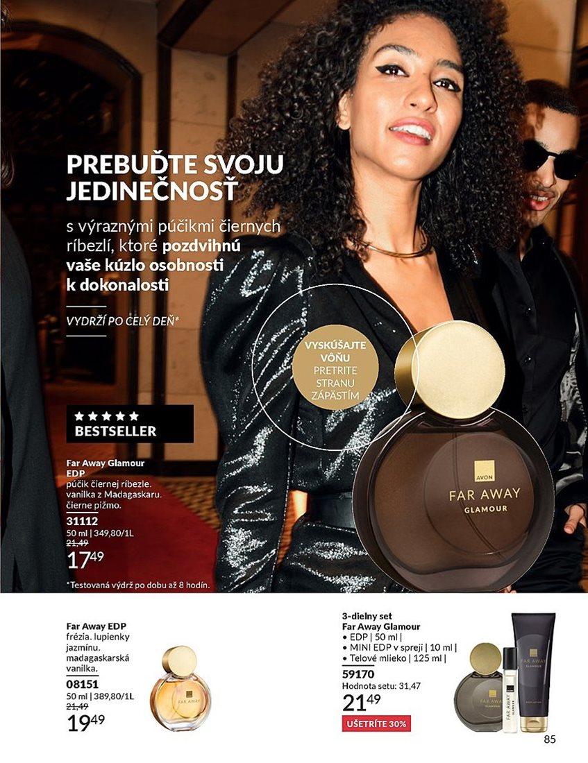 avon - Leták Avon platný od 01.08. do 31.08. - page: 85 avon - Leták Avon platný od 01.08. do 31.08. - page: 85