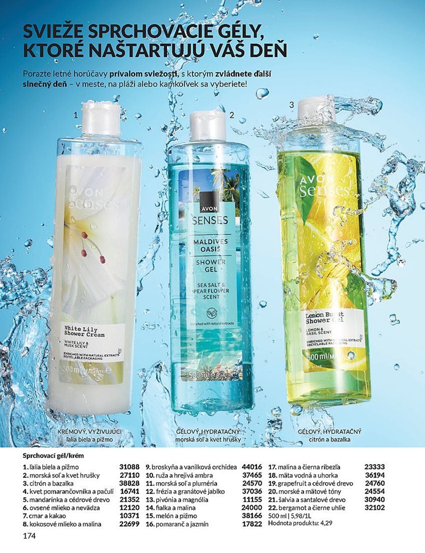avon - Leták Avon platný od 01.08. do 31.08. - page: 174 avon - Leták Avon platný od 01.08. do 31.08. - page: 174