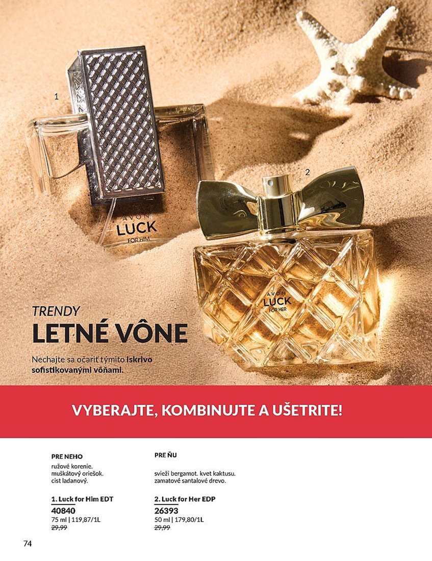 avon - Leták Avon platný od 01.08. do 31.08. - page: 74 avon - Leták Avon platný od 01.08. do 31.08. - page: 74