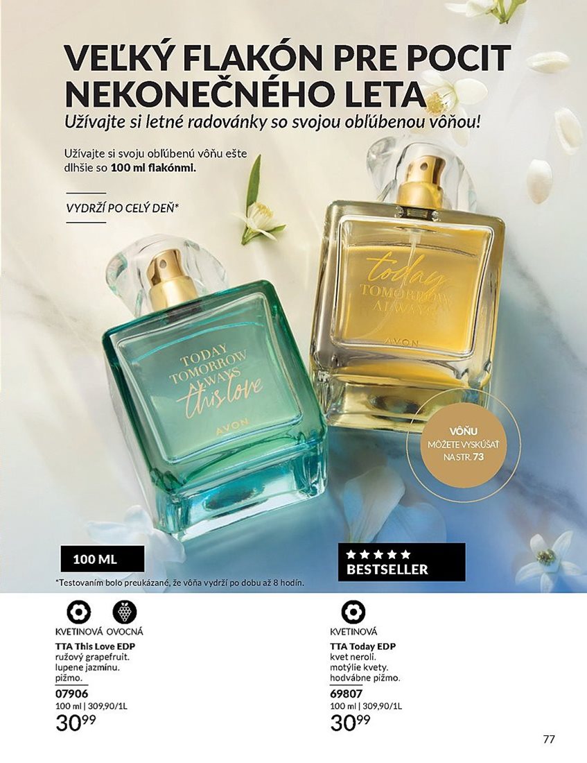 avon - Leták Avon platný od 01.08. do 31.08. - page: 77 avon - Leták Avon platný od 01.08. do 31.08. - page: 77