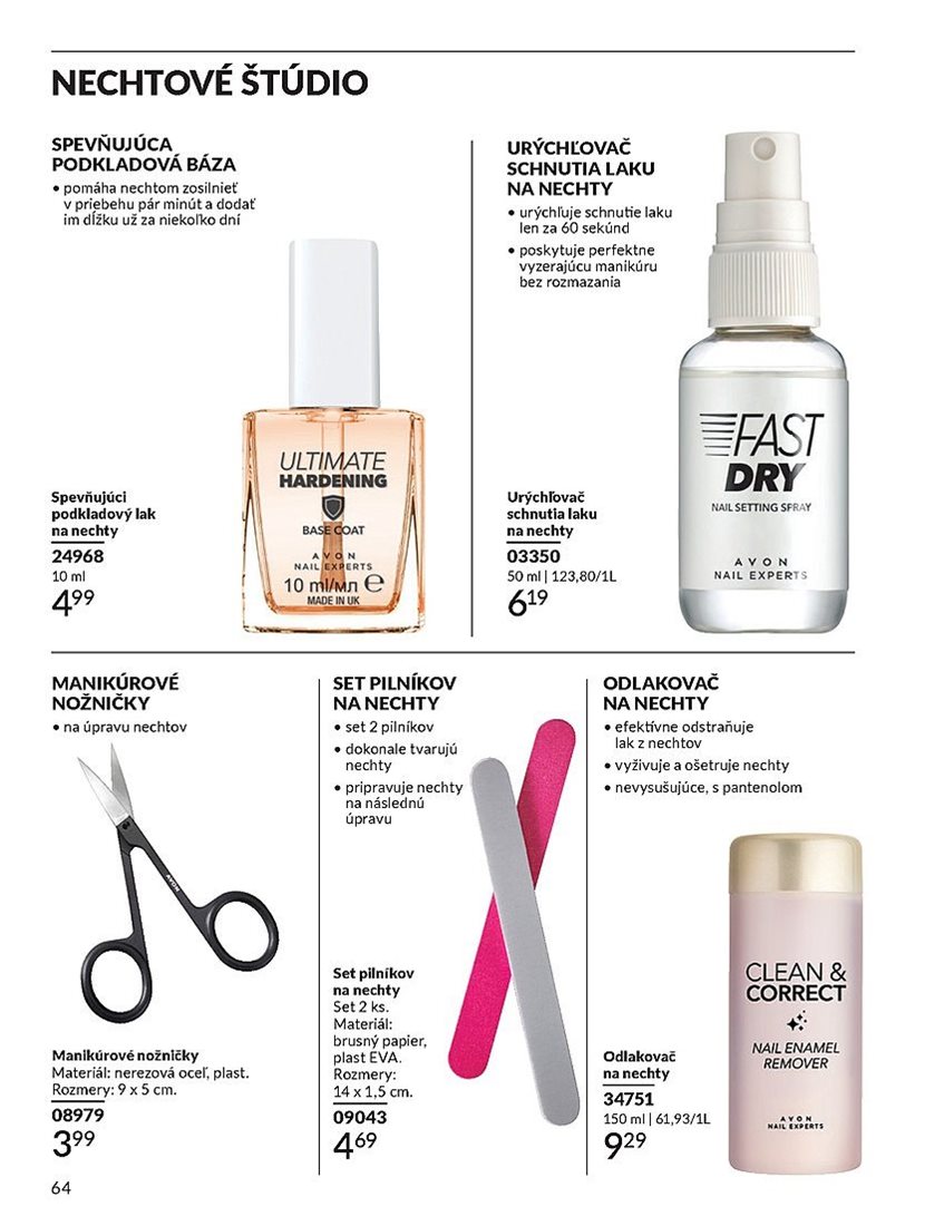 avon - Leták Avon platný od 01.08. do 31.08. - page: 64 avon - Leták Avon platný od 01.08. do 31.08. - page: 64