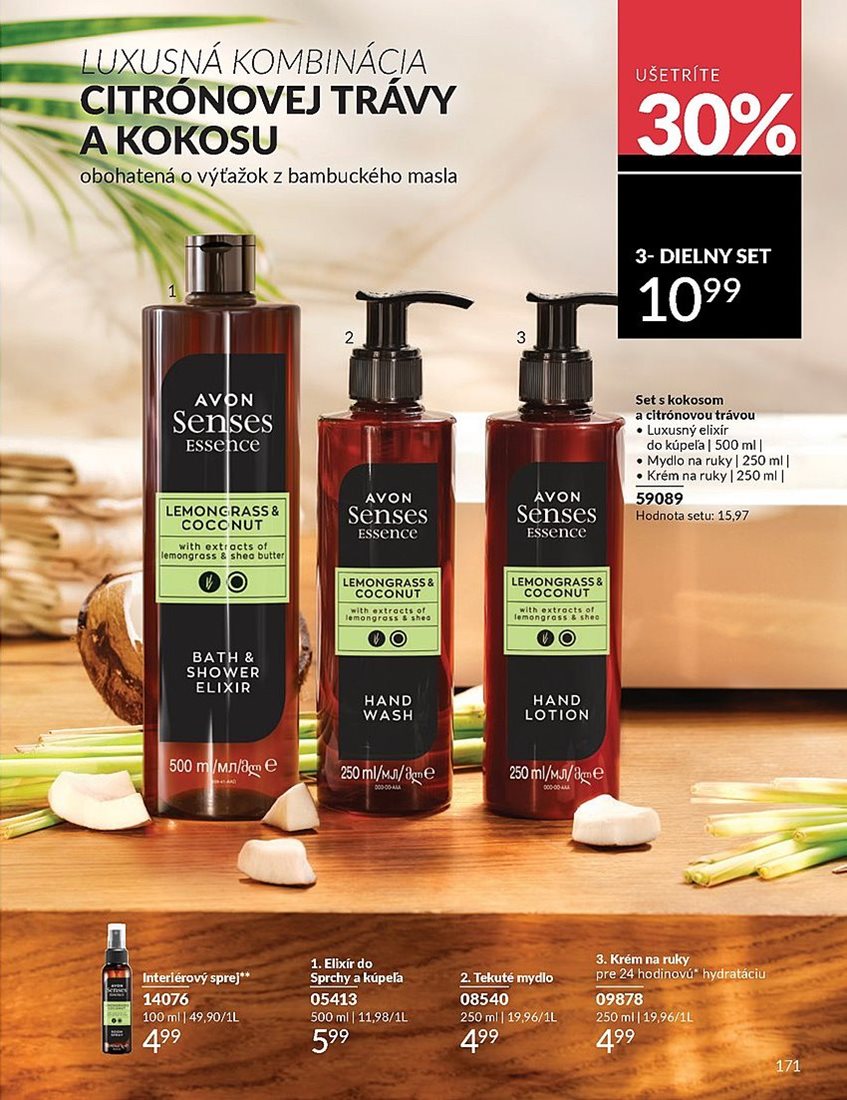 avon - Leták Avon platný od 01.08. do 31.08. - page: 171 avon - Leták Avon platný od 01.08. do 31.08. - page: 171