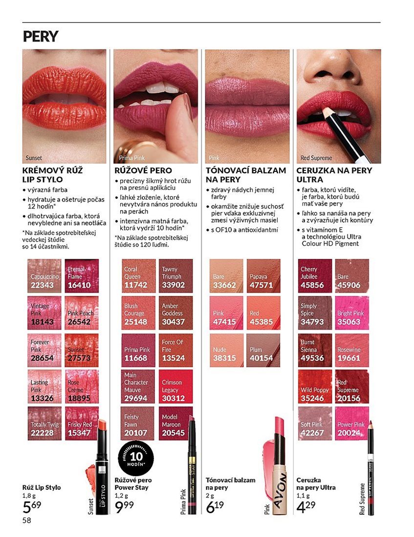 avon - Leták Avon platný od 01.08. do 31.08. - page: 58 avon - Leták Avon platný od 01.08. do 31.08. - page: 58