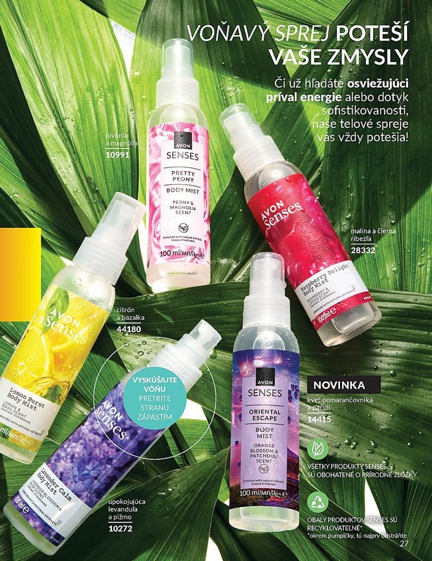 avon - Leták Avon platný od 01.08. do 31.08. - page: 27 avon - Leták Avon platný od 01.08. do 31.08. - page: 27