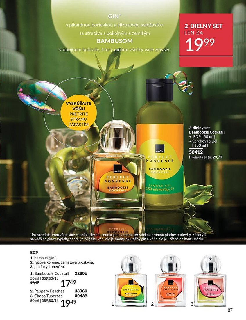avon - Leták Avon platný od 01.08. do 31.08. - page: 87 avon - Leták Avon platný od 01.08. do 31.08. - page: 87