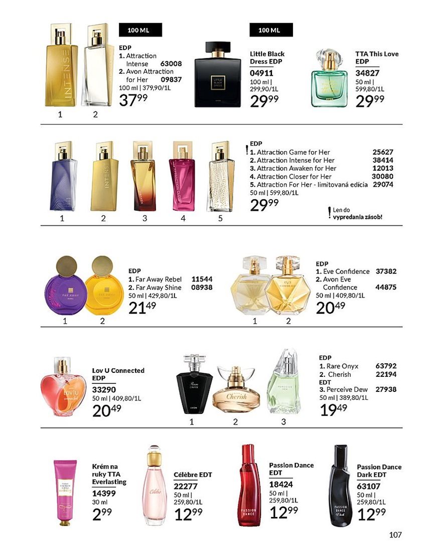 avon - Leták Avon platný od 01.08. do 31.08. - page: 107 avon - Leták Avon platný od 01.08. do 31.08. - page: 107