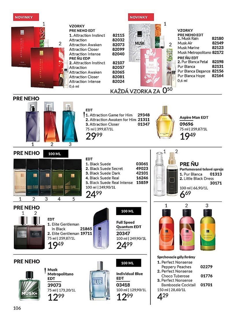 avon - Leták Avon platný od 01.08. do 31.08. - page: 106 avon - Leták Avon platný od 01.08. do 31.08. - page: 106