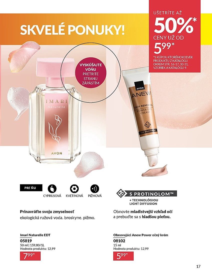 avon - Leták Avon platný od 01.08. do 31.08. - page: 17 avon - Leták Avon platný od 01.08. do 31.08. - page: 17