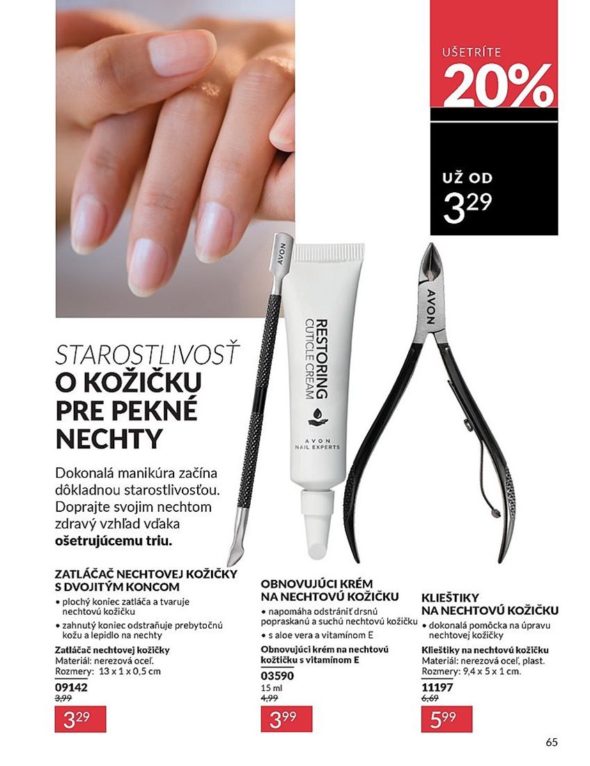 avon - Leták Avon platný od 01.08. do 31.08. - page: 65 avon - Leták Avon platný od 01.08. do 31.08. - page: 65