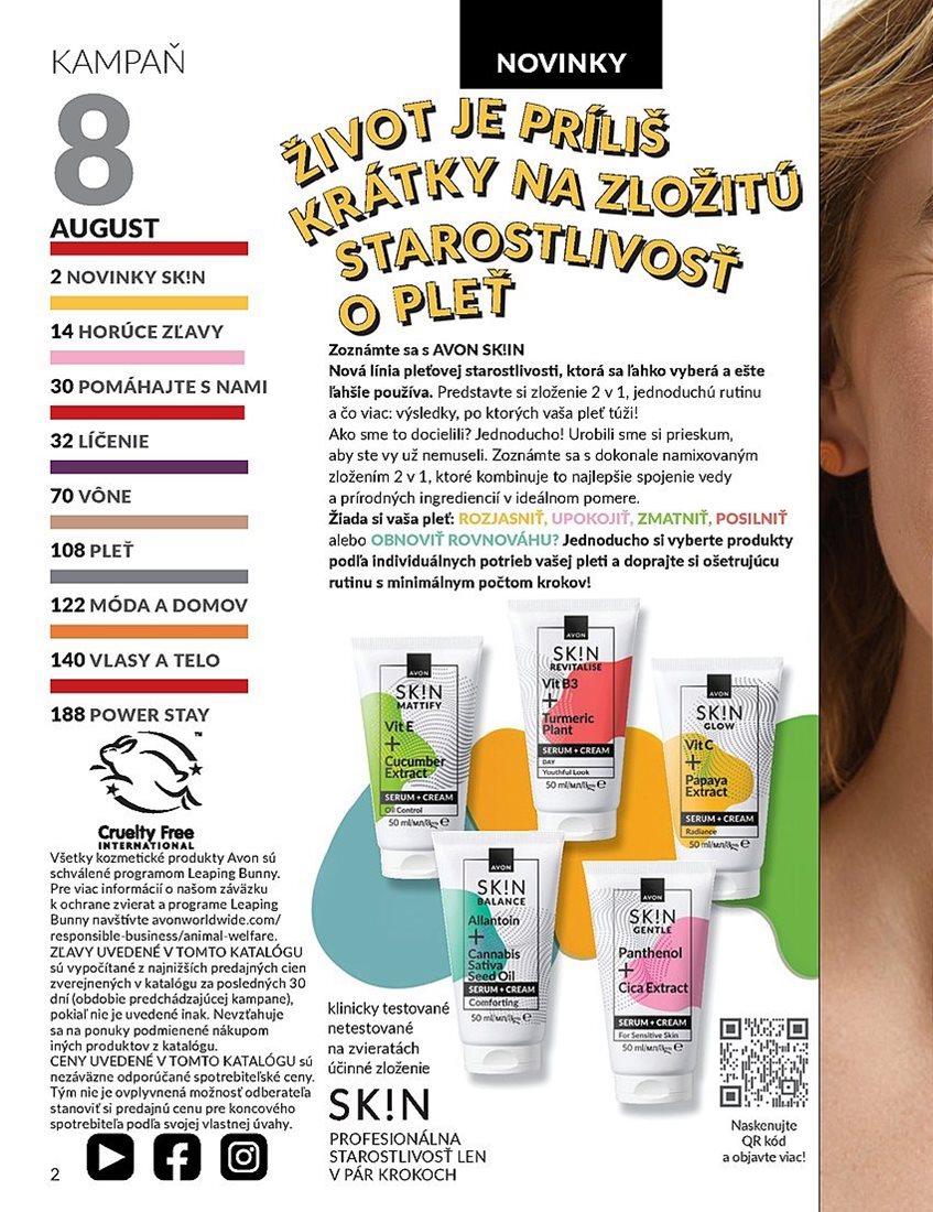 avon - Leták Avon platný od 01.08. do 31.08. - page: 2 avon - Leták Avon platný od 01.08. do 31.08. - page: 2