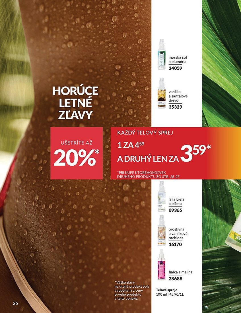 avon - Leták Avon platný od 01.08. do 31.08. - page: 26 avon - Leták Avon platný od 01.08. do 31.08. - page: 26