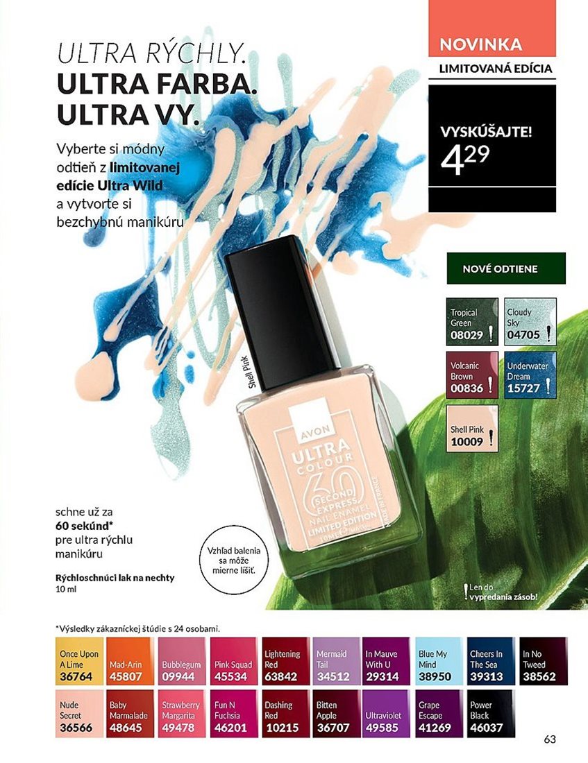 avon - Leták Avon platný od 01.08. do 31.08. - page: 63 avon - Leták Avon platný od 01.08. do 31.08. - page: 63