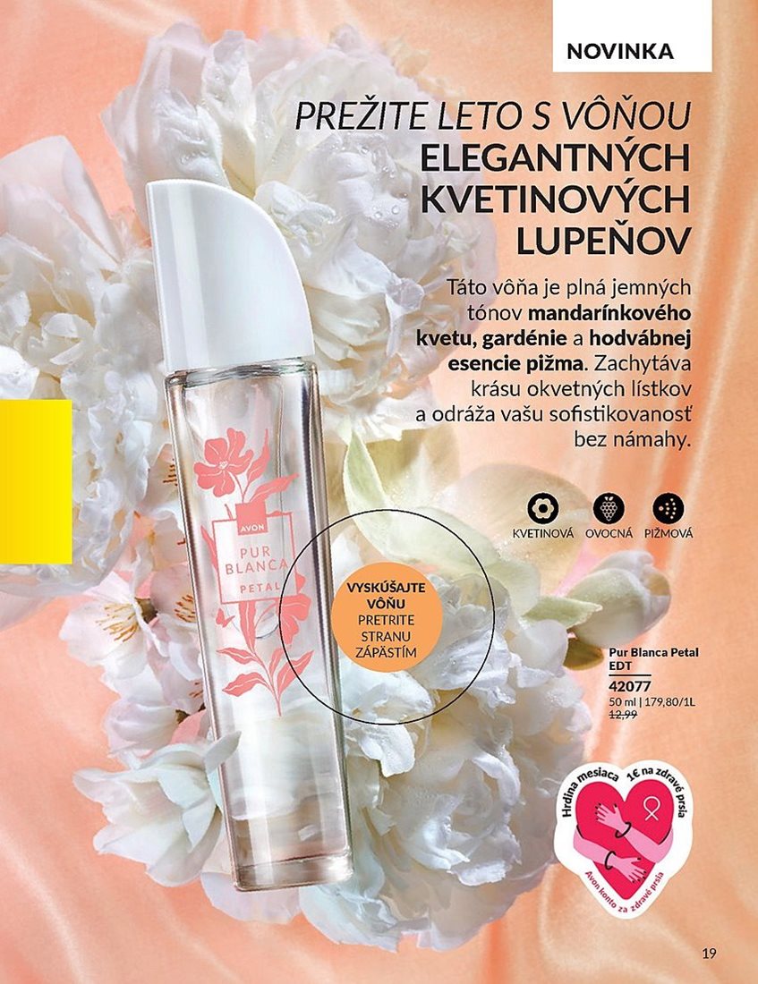 avon - Leták Avon platný od 01.08. do 31.08. - page: 19 avon - Leták Avon platný od 01.08. do 31.08. - page: 19