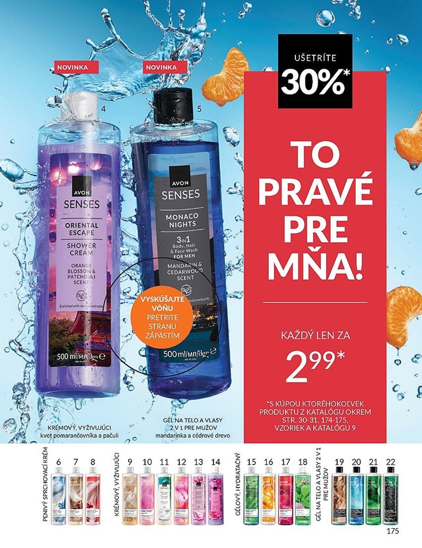 avon - Leták Avon platný od 01.08. do 31.08. - page: 175 avon - Leták Avon platný od 01.08. do 31.08. - page: 175