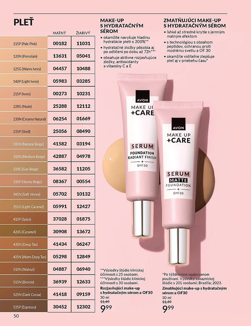 avon - Leták Avon platný od 01.08. do 31.08. - page: 50 avon - Leták Avon platný od 01.08. do 31.08. - page: 50