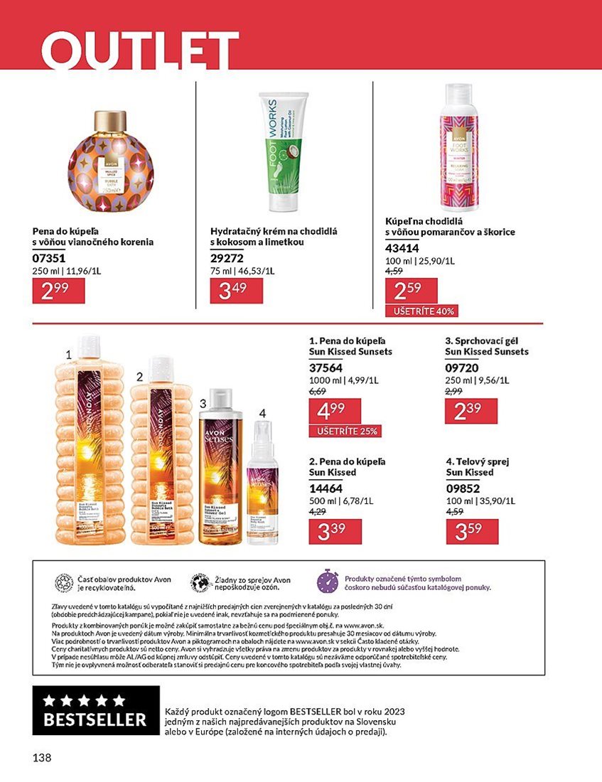 avon - Leták Avon platný od 01.08. do 31.08. - page: 138 avon - Leták Avon platný od 01.08. do 31.08. - page: 138