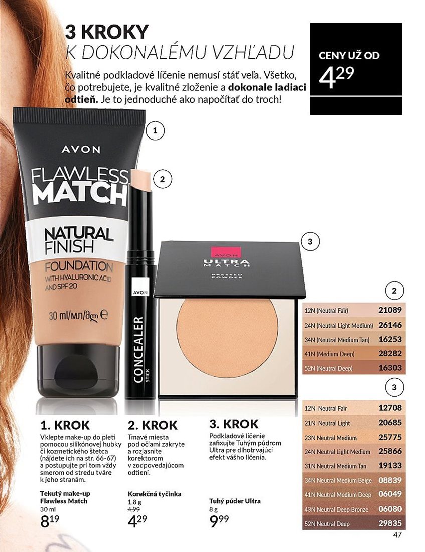 avon - Leták Avon platný od 01.08. do 31.08. - page: 47 avon - Leták Avon platný od 01.08. do 31.08. - page: 47