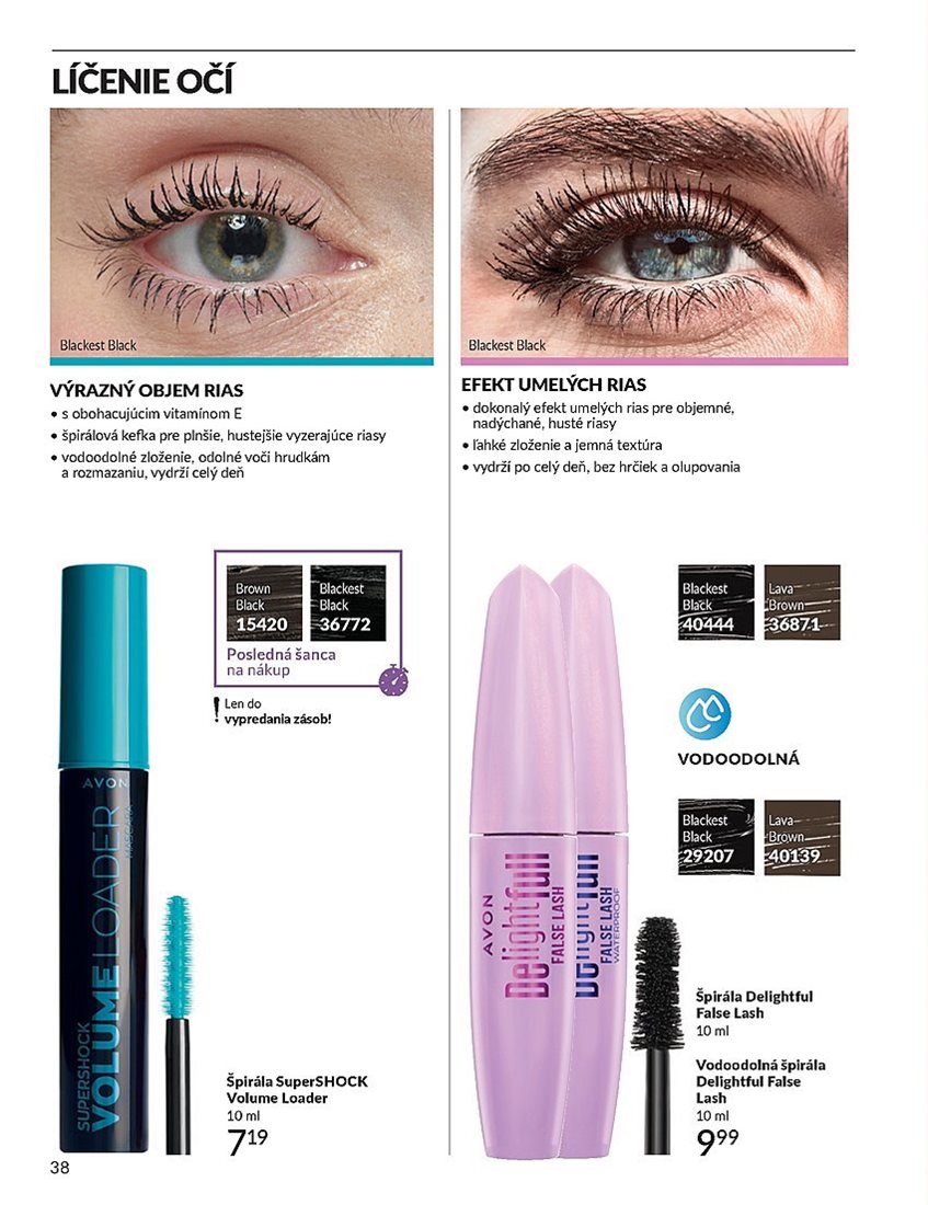 avon - Leták Avon platný od 01.08. do 31.08. - page: 38 avon - Leták Avon platný od 01.08. do 31.08. - page: 38