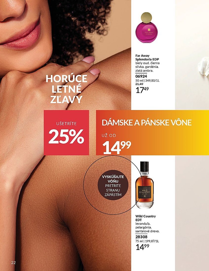 avon - Leták Avon platný od 01.08. do 31.08. - page: 22 avon - Leták Avon platný od 01.08. do 31.08. - page: 22